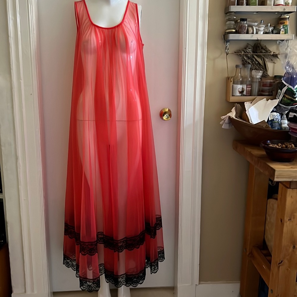Pink vintage slip